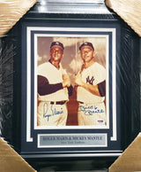 Mickey Mantle & Roger Maris Autographed Framed 8x10 Photo New York Yankees PSA/DNA #H42808