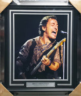 Bruce Springsteen Autographed Framed 16x20 Photo The Boss Beckett BAS #AE11283