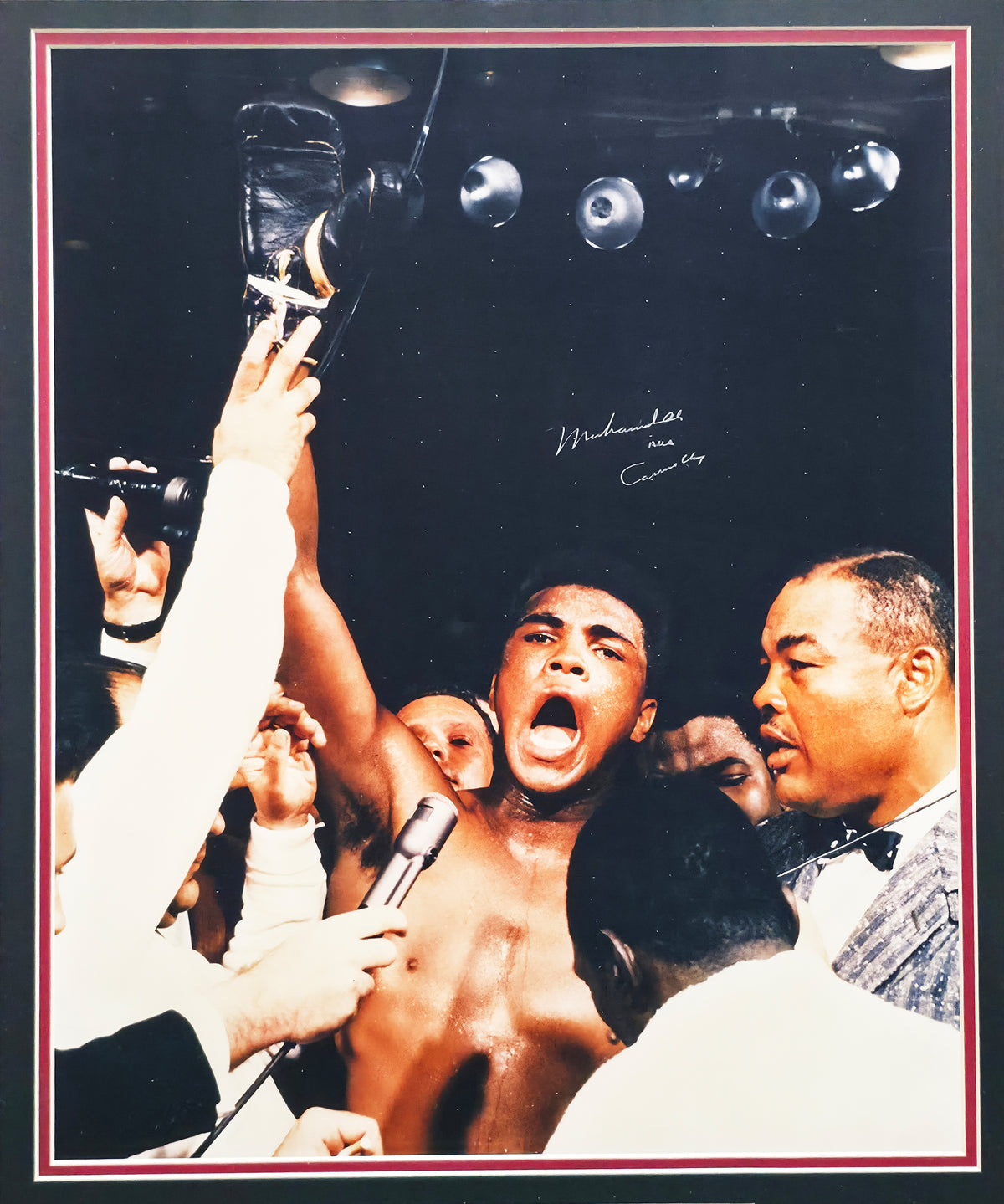 Muhammad Ali Autographed Framed 16x20 Photo "AKA Cassius Clay" PSA/DNA #Z05651