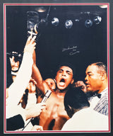 Muhammad Ali Autographed Framed 16x20 Photo "AKA Cassius Clay" PSA/DNA #Z05651