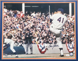 Tom Seaver Autographed Framed 16x20 Photo New York Mets JSA #LL19556