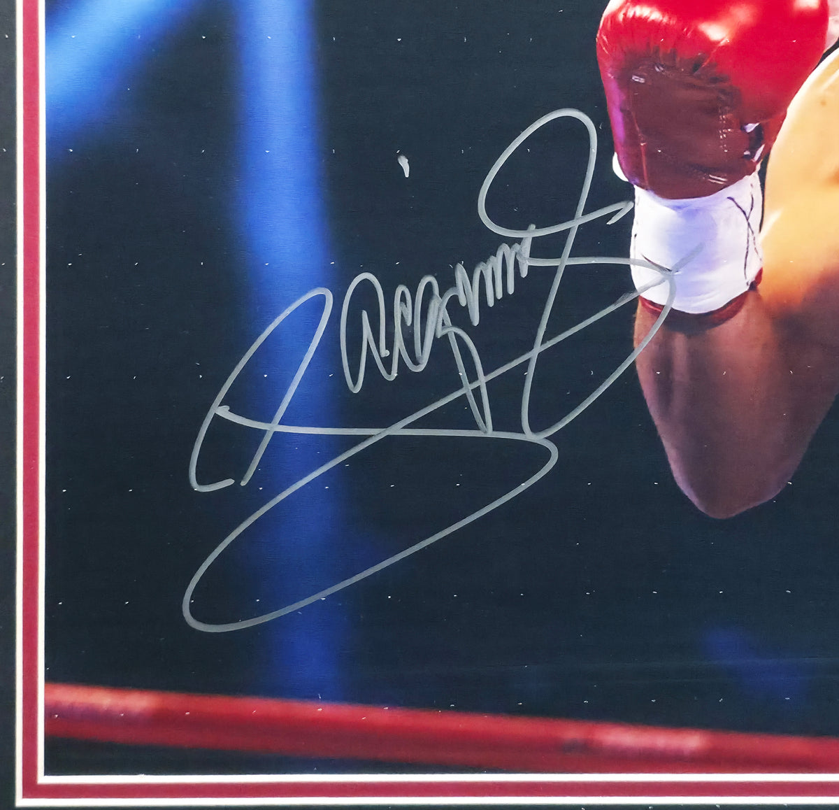 Manny Pacquiao Autographed Framed 16x20 Photo Beckett BAS Witness #4W629880