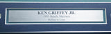Ken Griffey Jr. Autographed Framed 16x20 Photo Seattle Mariners The Dogpile Beckett BAS QR #BA78429