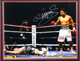 Manny Pacquiao Autographed Framed 16x20 Photo Beckett BAS Witness #4W629908