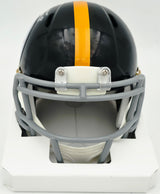Jack Ham Autographed Pittsburgh Steelers Black Speed Mini Helmet (Scuffed) Beckett BAS Witness #5W038983