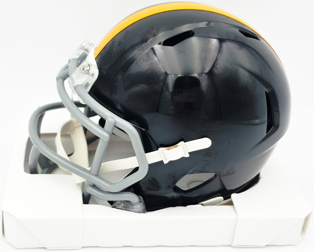Jack Ham Autographed Pittsburgh Steelers Black Speed Mini Helmet Beckett BAS Witness #5W039017
