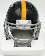Jack Ham Autographed Pittsburgh Steelers Black Speed Mini Helmet Beckett BAS Witness #5W039017