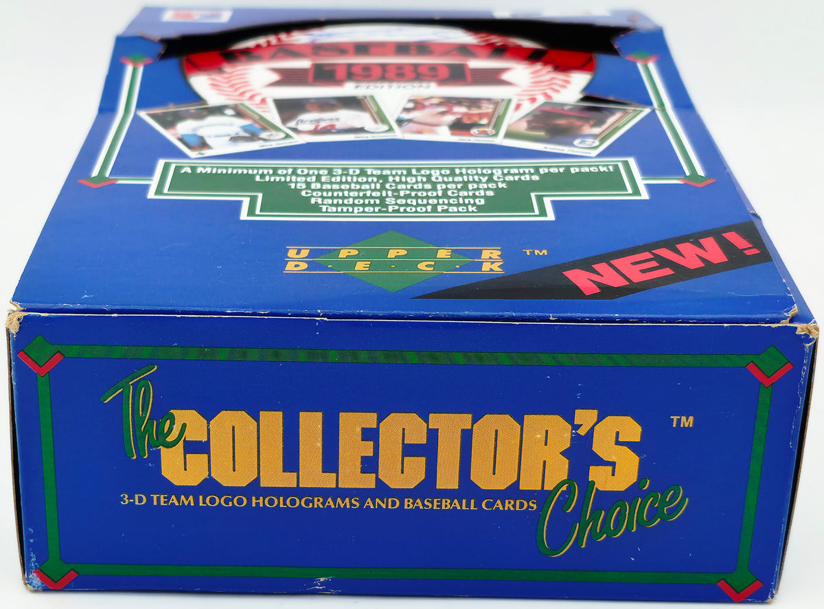 Ken Griffey Jr. Autographed 1989 Upper Deck Low Empty Box Seattle Mariners Beckett BAS Witness #4W801098