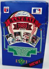 Ken Griffey Jr. Autographed 1989 Upper Deck Low Empty Box Seattle Mariners Beckett BAS Witness #4W801099
