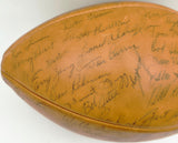 1963 Green Bay Packers Autographed Official NFL Leather Football With 48 Signatures Including Vince Lombardi & Bart Starr Beckett BAS #AG007501