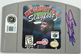 Ken Griffey Jr. Autographed Slugfest N64 Game Cartridge Seattle Mariners Beckett BAS Witness #4W801146