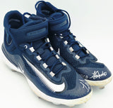 Lazaro Montes Autographed Game Used Blue Nike Rookie Cleats Seattle Mariners "2026 GU" MCS Holo #91054 & 91055