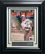 Tiger Woods Autographed Framed 8x11.5 Magazine Page Cover "Best Wishes" Beckett BAS #AE16574