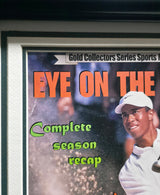 Tiger Woods Autographed Framed 8x11.5 Magazine Page Cover "Best Wishes" Beckett BAS #AE16574