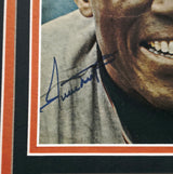 Willie Mays Autographed Framed 8x11.5 Magazine Page Photo San Francisco Giants Beckett BAS #AE16560