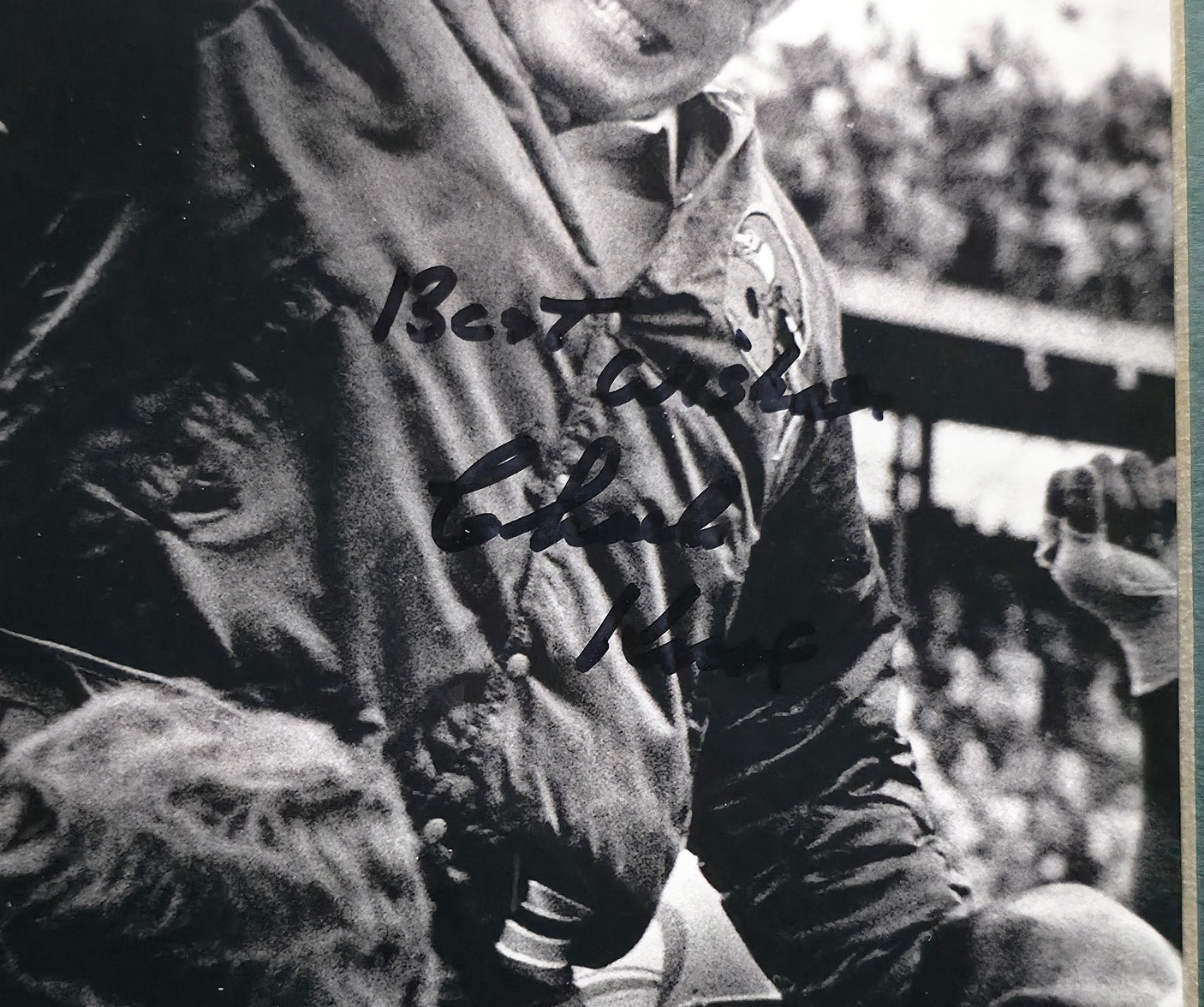 Chuck Knox Autographed Framed 8x10 Photo Seattle Seahawks "Best Wishes" Beckett BAS QR #BS36859