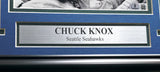 Chuck Knox Autographed Framed 8x10 Photo Seattle Seahawks "Best Wishes" Beckett BAS QR #BS36859