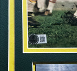 Bart Starr Autographed Framed 8x11.5 Magazine Page Photo Green Bay Packers Beckett BAS #AE16549