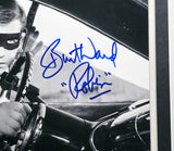 Adam West & Burt Ward Autographed Framed 16x20 Photo Batman & Robin Beckett BAS #AE16677