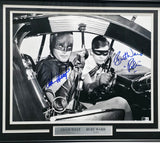 Adam West & Burt Ward Autographed Framed 16x20 Photo Batman & Robin Beckett BAS #AE16676