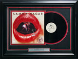 Sammy Hagar Autographed Framed 12x12 Three Lock Box Vinyl JSA #CE86862