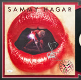 Sammy Hagar Autographed Framed 12x12 Three Lock Box Vinyl JSA #CE86862