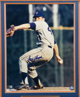 Tom Seaver Autographed Framed 16x20 Photo New York Mets Beckett BAS QR #BS30384