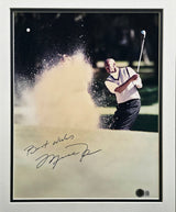 Michael Jordan Autographed Framed 11x14 Photo "Best Wishes" Beckett BAS #AE14835