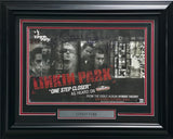 Linkin Park Autographed Framed 11x17 Photo "To John" With 5 Signatures Including Chester Bennington & Mike Shinoda Beckett BAS #AE16682