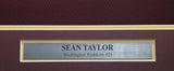 Washington Redskins Sean Taylor Autographed Framed Maroon Reebok Jersey JSA #XX86700