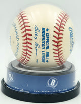 Joe DiMaggio Autographed Official AL Baseball New York Yankees Auto Grade Mint 9 Beckett BAS #18630509