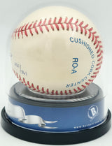 Joe DiMaggio Autographed Official AL Baseball New York Yankees Auto Grade Mint 9 #280/361 Beckett BAS #18630486