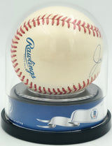 Joe DiMaggio Autographed Official AL Baseball New York Yankees Auto Grade Mint 9 Beckett BAS #18630423