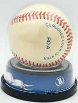 Joe DiMaggio Autographed Official AL Baseball New York Yankees Auto Grade Mint 9 Beckett BAS #18630423