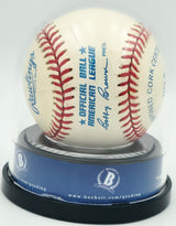 Joe DiMaggio Autographed Official AL Baseball New York Yankees Auto Grade Mint 9 Beckett BAS #18630587