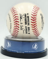 Willie Mays Autographed Official NL Baseball San Francisco Giants Auto Grade Gem Mint 10 Beckett BAS #18630703