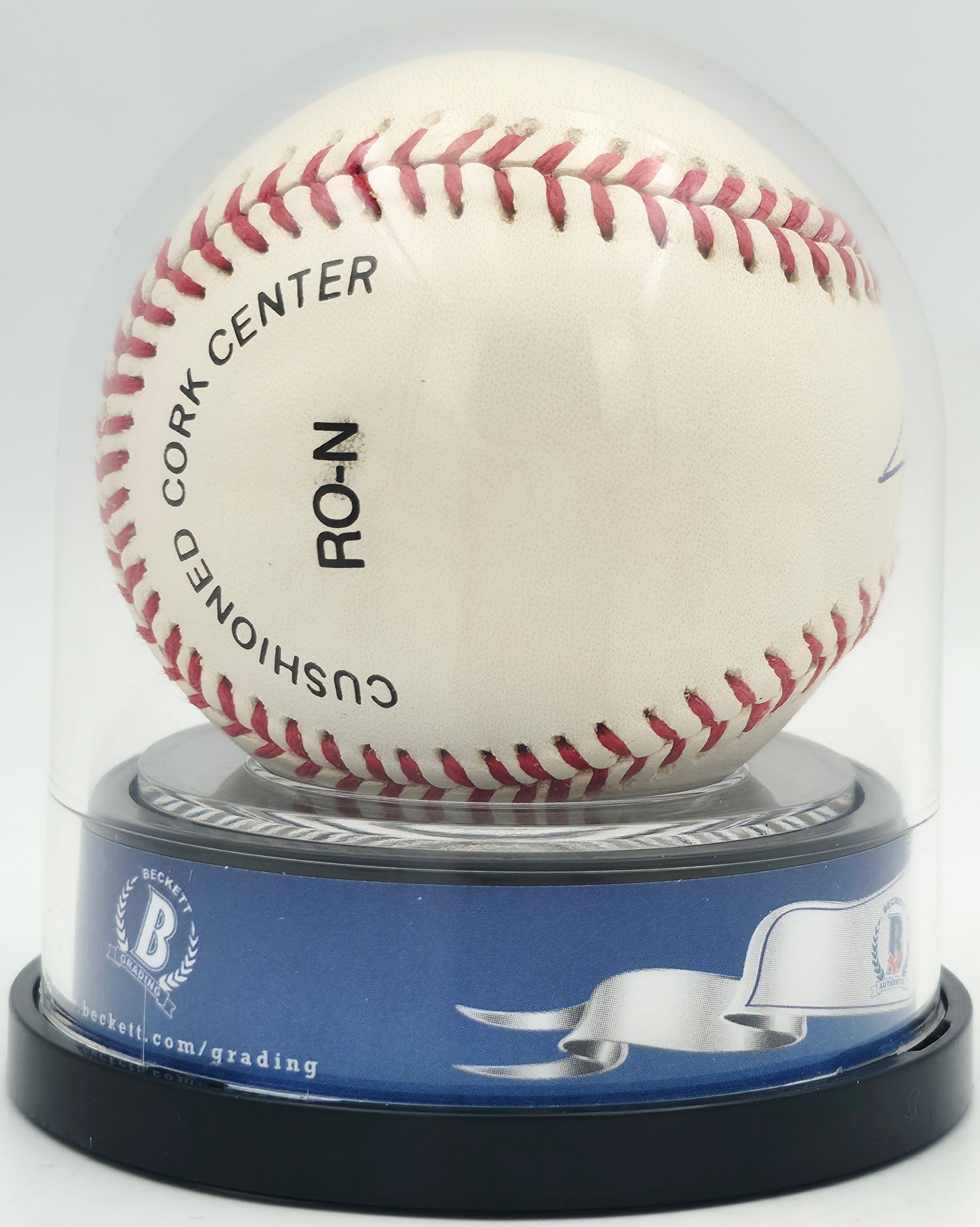 Willie Mays Autographed Official NL Baseball San Francisco Giants Auto Grade Mint 9 Beckett BAS #18630695