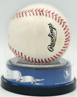 Willie Mays Autographed Official NL Baseball San Francisco Giants Auto Grade Mint 9 Beckett BAS #18630695