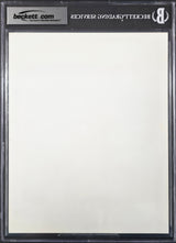 Jim Valvano Autographed 8x10 Photo NC State Auto Grade Gem Mint 10 "Best Wishes" Beckett BAS #18630342