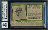 Dave Concepcion Autographed 1971 Topps Rookie Card #14 Cincinnati Reds Auto Grade Gem Mint 10 Beckett BAS #18629913