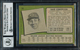 Dave Concepcion Autographed 1971 Topps Rookie Card #14 Cincinnati Reds Auto Grade Gem Mint 10 Beckett BAS #18629909