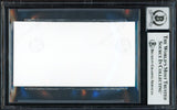 Ichiro Suzuki Autographed 2x3.5 Cut Signature Seattle Mariners Auto Grade Gem Mint 10 Beckett BAS #18629889