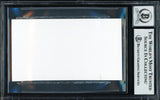 Ichiro Suzuki Autographed 2x3.5 Cut Signature Seattle Mariners Auto Grade Gem Mint 10 Beckett BAS #18629893