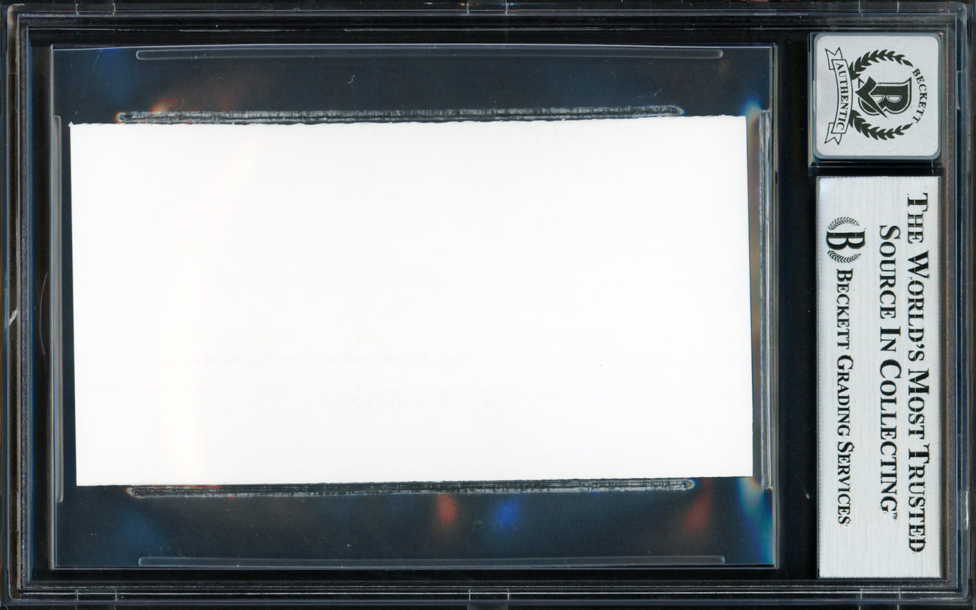 Ichiro Suzuki Autographed 2x3.5 Cut Signature Seattle Mariners Auto Grade Gem Mint 10 Beckett BAS #18629892