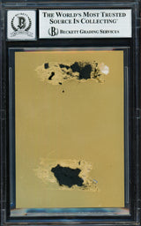 Ted Williams Autographed 1981-89 Hall of Fame HOF Metal Plaque Card Boston Red Sox Auto Grade Gem Mint 10 Beckett BAS #18629622