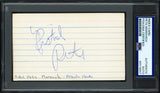 Pistol Pete Maravich Autographed 3x5 Index Card Atlanta Hawks PSA/DNA #85519897
