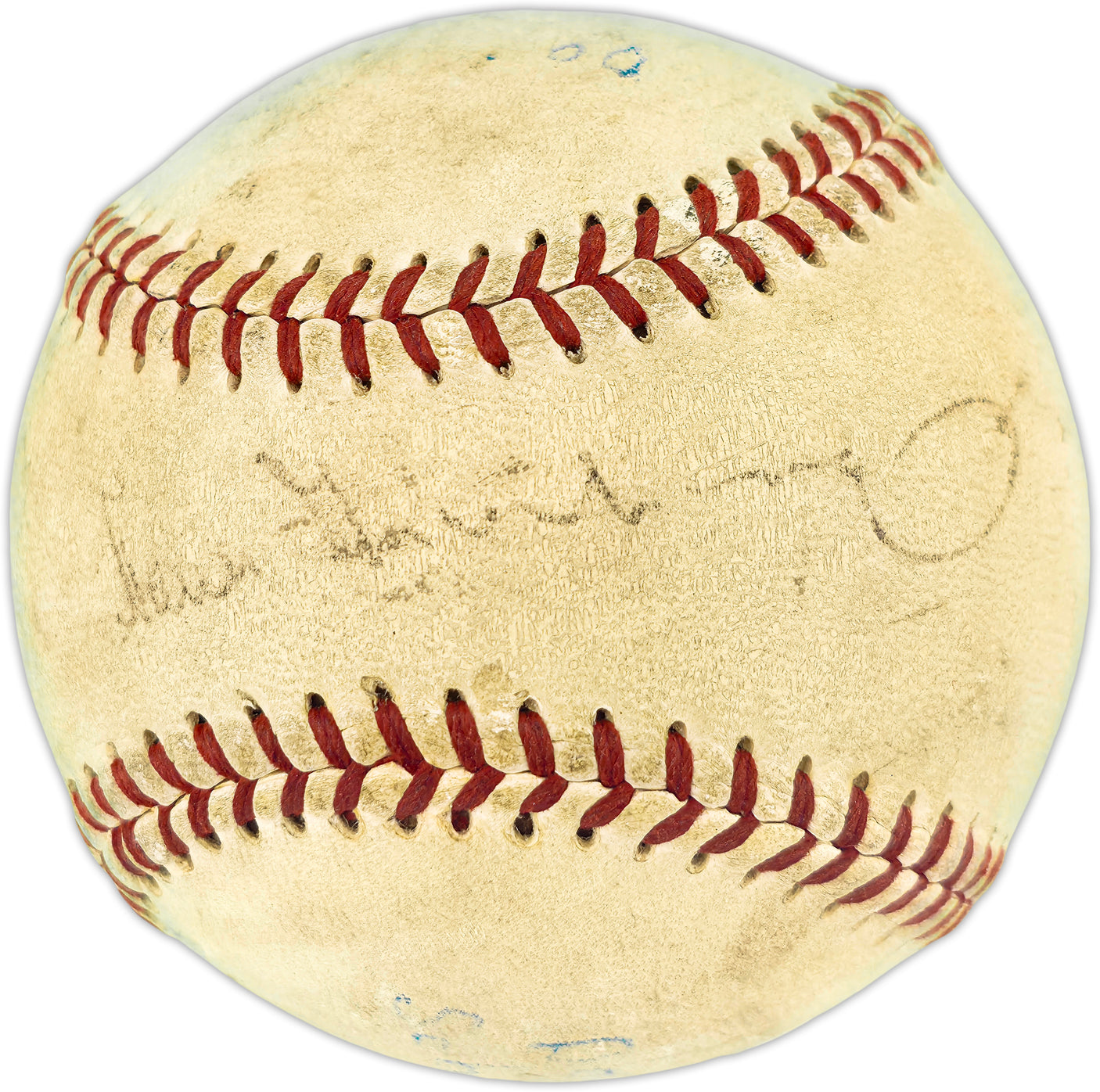 Hank Greenberg Autographed Official Baseball Detroit Tigers Vintage Playing Days Signature Beckett BAS QR #AE48184