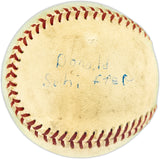 Hank Greenberg Autographed Official Baseball Detroit Tigers Vintage Playing Days Signature Beckett BAS QR #AE48184