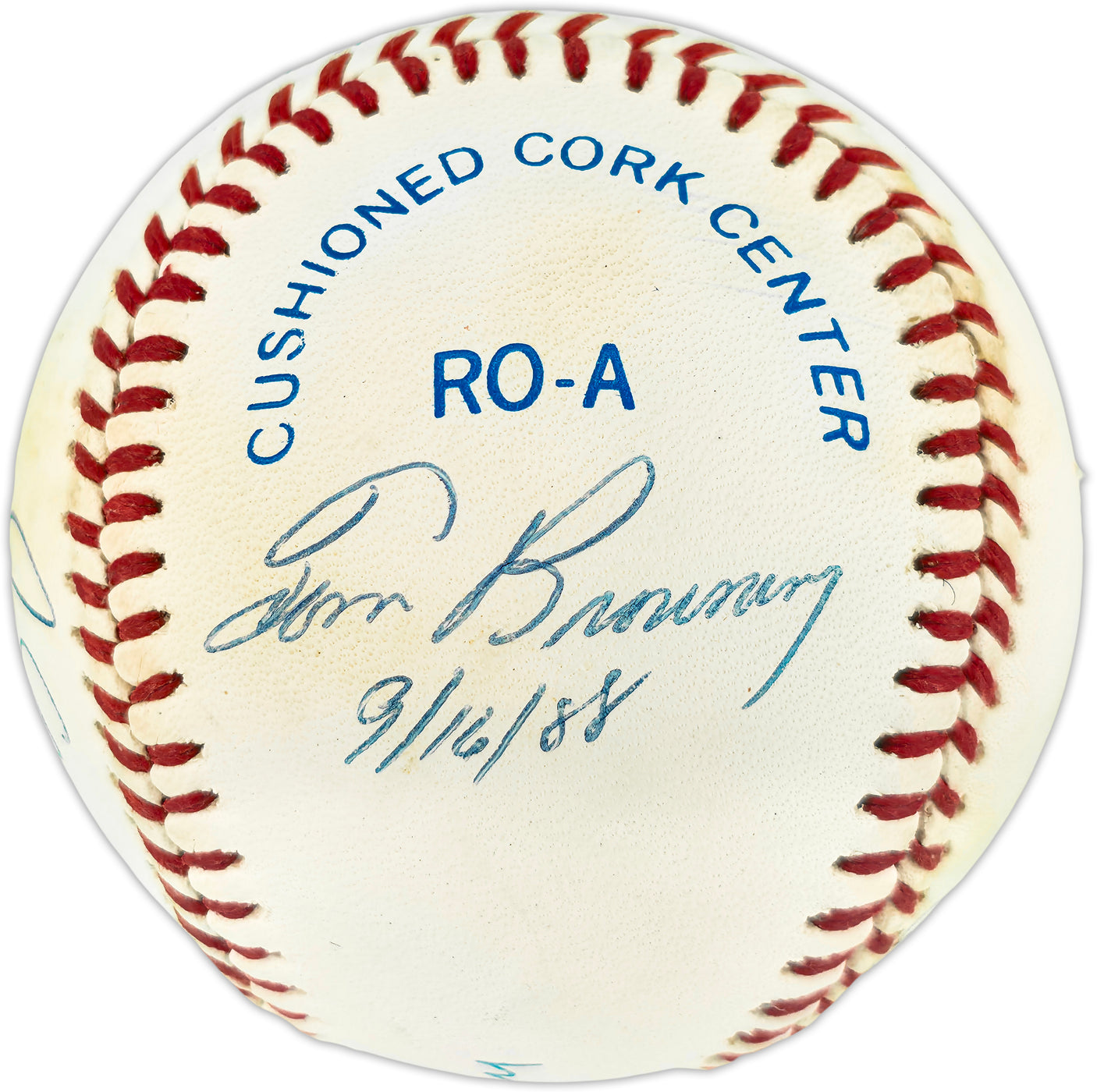 Perfect Game Pitchers Autographed Official AL Baseball With 7 Signatures Including Sandy Koufax Beckett BAS QR #AE50755