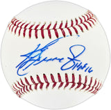 Ken Griffey Jr. Autographed Official MLB Baseball "HOF 16" Seattle Mariners Beckett BAS Witness #1W835148